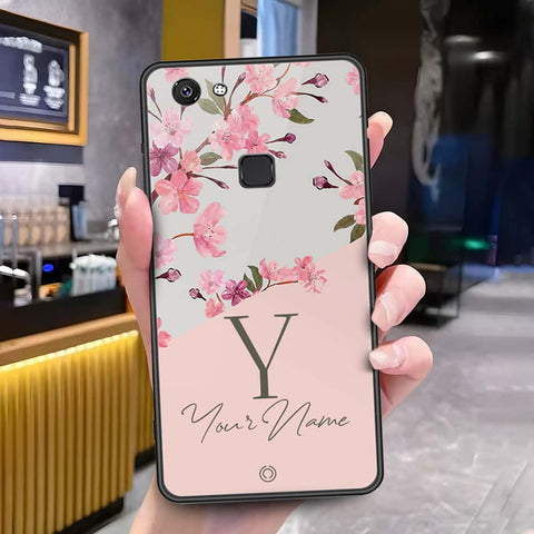 Vivo Y75 Cover - Onation Your Name Series - HQ Ultra Shine Premium Infinity Glass Soft Silicon Borders Case