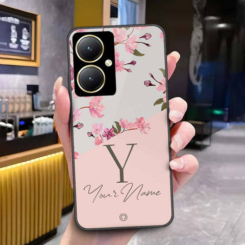 Vivo Y27 Cover - Onation Your Name Series - HQ Ultra Shine Premium Infinity Glass Soft Silicon Borders Case