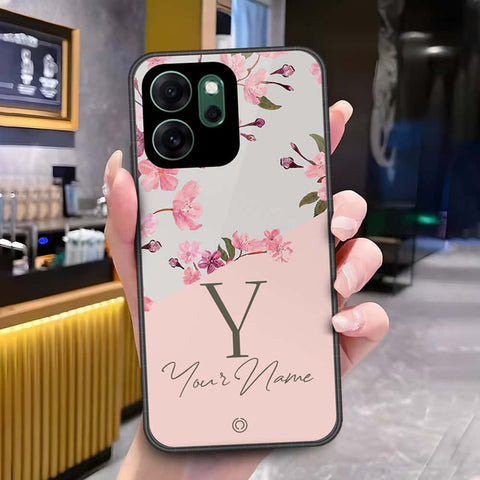 Oppo Reno 14F Cover - Onation Your Name Series - HQ Ultra Shine Premium Infinity Glass Soft Silicon Borders Case