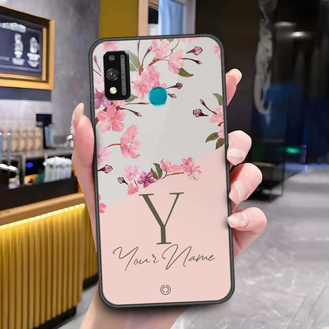 Huawei Honor 9 Lite - Onation Your Name Series - HQ Ultra Shine Premium Infinity Glass Soft Silicon Borders Case