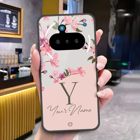 Nothing Phone 3a Cover - Onation Your Name Series - HQ Ultra Shine Premium Infinity Glass Soft Silicon Borders Case