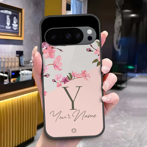 Google Pixel 10 Pro Cover - Onation Your Name Series - HQ Ultra Shine Premium Infinity Glass Soft Silicon Borders Case