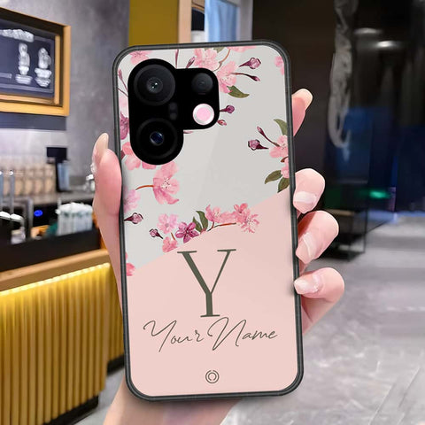 Vivo X200 FE Cover - Onation Your Name Series - HQ Ultra Shine Premium Infinity Glass Soft Silicon Borders Case