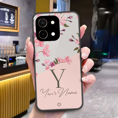 Vivo Y28 4G Cover - Onation Your Name Series3 - HQ Ultra Shine Premium Infinity Glass Soft Silicon Borders Case