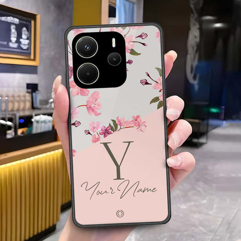 Xiaomi Redmi Note 14 4G Cover - Onation Your Name Series - HQ Ultra Shine Premium Infinity Glass Soft Silicon Borders Case