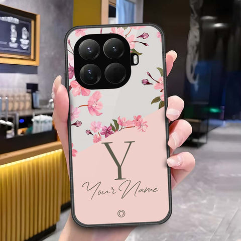 Xiaomi 15t Pro - Onation Your Name Series - HQ Ultra Shine Premium Infinity Glass Soft Silicon Borders Case