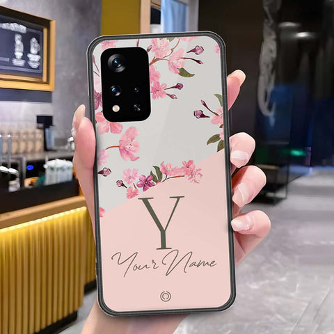 Xiaomi Redmi Note 11 5G Cover - Onation Your Name Series - HQ Ultra Shine Premium Infinity Glass Soft Silicon Borders Case