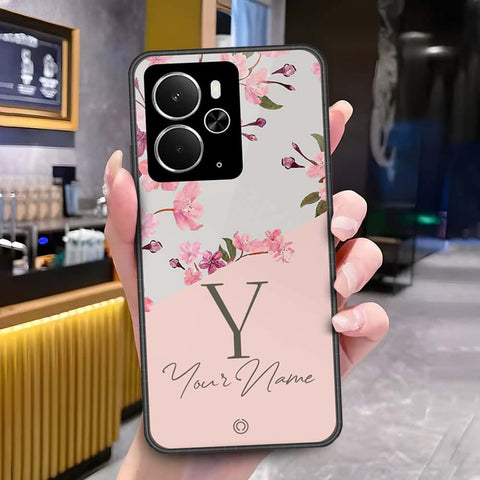 Realme 14 Cover - Onation Your Name Series3 - HQ Ultra Shine Premium Infinity Glass Soft Silicon Borders Case