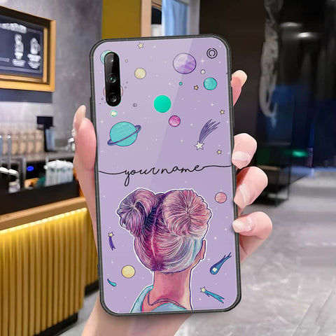 Huawei P40 lite E Cover - Onation Your Name Series - HQ Ultra Shine Premium Infinity Glass Soft Silicon Borders Case
