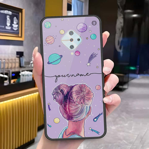Vivo S1 Pro Cover - Onation Your Name Series - HQ Ultra Shine Premium Infinity Glass Soft Silicon Borders Case