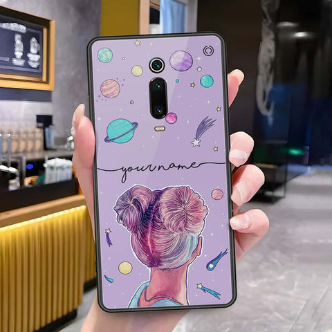 Xiaomi Mi 9T Pro Cover - Onation Your Name Series - HQ Ultra Shine Premium Infinity Glass Soft Silicon Borders Case