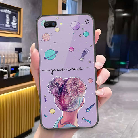 Oppo A12e Cover - Onation Your Name Series - HQ Ultra Shine Premium Infinity Glass Soft Silicon Borders Case