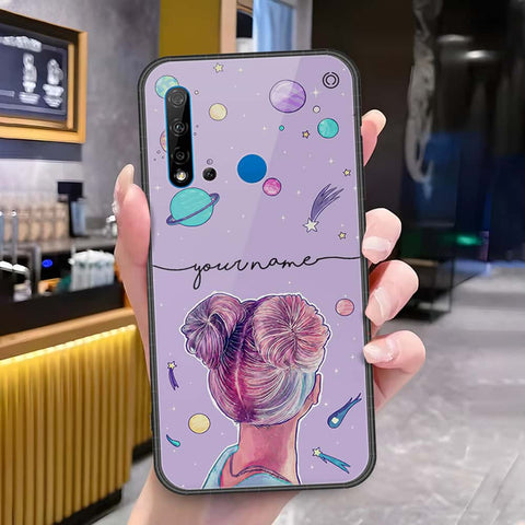 Huawei P20 Lite 2019 Cover - Onation Your Name Series3 - HQ Ultra Shine Premium Infinity Glass Soft Silicon Borders Case