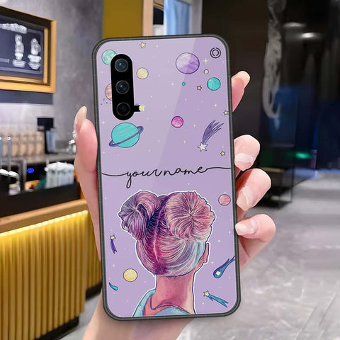 OnePlus Nord CE 5G Cover - Onation Your Name Series - HQ Ultra Shine Premium Infinity Glass Soft Silicon Borders Case