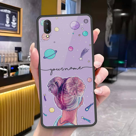 Vivo X21s Cover - Onation Your Name Series - HQ Ultra Shine Premium Infinity Glass Soft Silicon Borders Case
