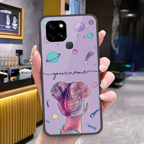 Infinix Smart 6 Cover - ONation Persian Rugs Series 2 - HQ Ultra Shine Premium Infinity Glass Soft Silicon Borders Case