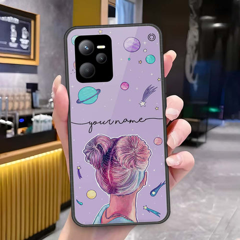Realme 9 Pro Cover - Onation Your Name Series - HQ Ultra Shine Premium Infinity Glass Soft Silicon Borders Case