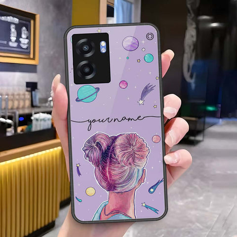 Realme Narzo 50 5G Cover - Onation Your Name Series3 - HQ Ultra Shine Premium Infinity Glass Soft Silicon Borders Case