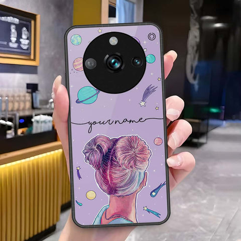 Realme 11 Pro Plus Cover - Onation Your Name Series - HQ Ultra Shine Premium Infinity Glass Soft Silicon Borders Case