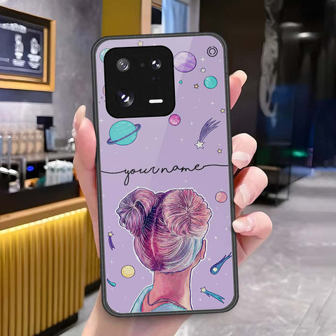 Xiaomi 13 Pro Cover - Onation Your Name Series - HQ Ultra Shine Premium Infinity Glass Soft Silicon Borders Case