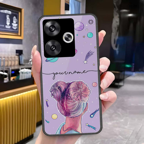 Xiaomi Poco F6 Cover - Onation Your Name Series - HQ Ultra Shine Premium Infinity Glass Soft Silicon Borders Case