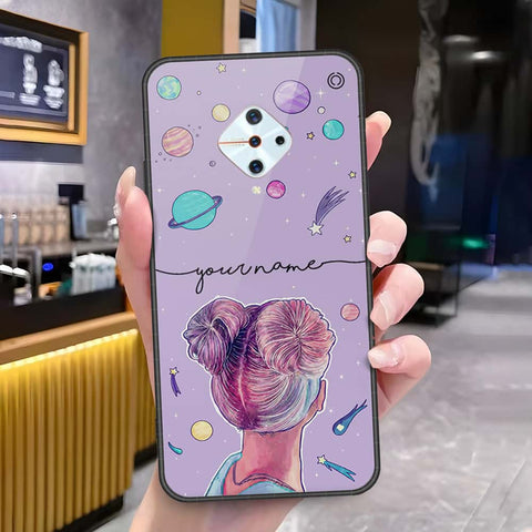 Vivo Y9s Cover - Onation Your Name Series - HQ Ultra Shine Premium Infinity Glass Soft Silicon Borders Case