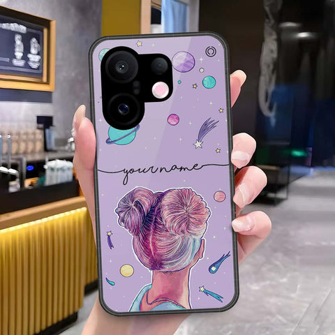 Vivo X200 FE Cover - Onation Your Name Series - HQ Ultra Shine Premium Infinity Glass Soft Silicon Borders Case