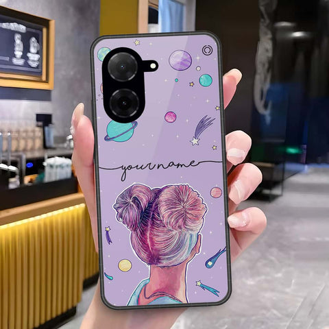 Xiaomi Redmi A5 4G Cover - Onation Your Name Series - HQ Ultra Shine Premium Infinity Glass Soft Silicon Borders Case