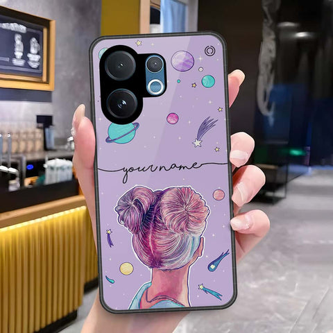 Vivo T4 Pro Cover - Onation Your Name Series3 - HQ Ultra Shine Premium Infinity Glass Soft Silicon Borders Case