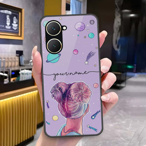 Vivo Y18 Cover - Onation Your Name Series - HQ Ultra Shine Premium Infinity Glass Soft Silicon Borders Case