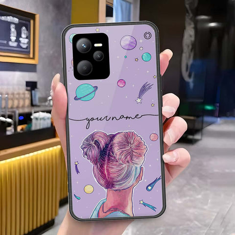 Realme Narzo 50A Prime Cover - Onation Your Name Series - HQ Ultra Shine Premium Infinity Glass Soft Silicon Borders Case