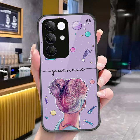 Realme C85 Pro Cover - Onation Your Name Series - HQ Ultra Shine Premium Infinity Glass Soft Silicon Borders Case