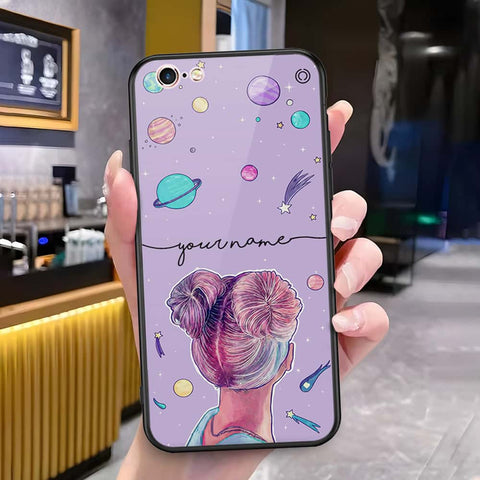 iPhone 6S / 6 Cover - Onation Your Name Series - HQ Ultra Shine Premium Infinity Glass Soft Silicon Borders Case
