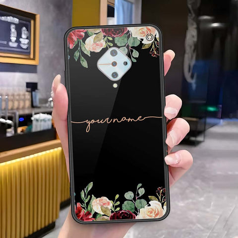 Vivo S1 Pro Cover - Onation Your Name Series - HQ Ultra Shine Premium Infinity Glass Soft Silicon Borders Case