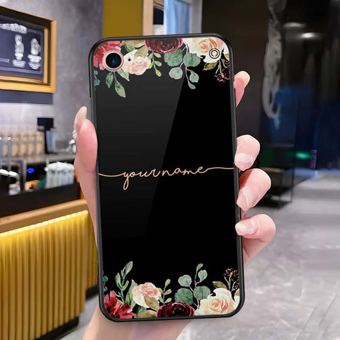 iPhone 8 / 7 - Onation Your Name Series - HQ Ultra Shine Premium Infinity Glass Soft Silicon Borders Case