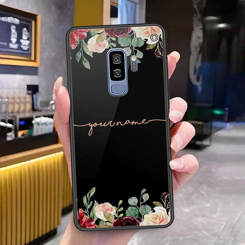 Samsung Galaxy S9 Plus Cover - Onaton Persian Rugs Series 3 - HQ Ultra Shine Premium Infinity Glass Soft Silicon Borders Case