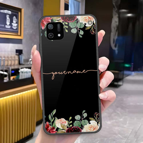Oppo A16K Cover - Onation Your Name Series - HQ Ultra Shine Premium Infinity Glass Soft Silicon Borders Case