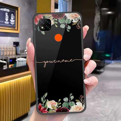 Xiaomi Redmi 9C Cover - Onation Your Name Series - HQ Ultra Shine Premium Infinity Glass Soft Silicon Borders Case