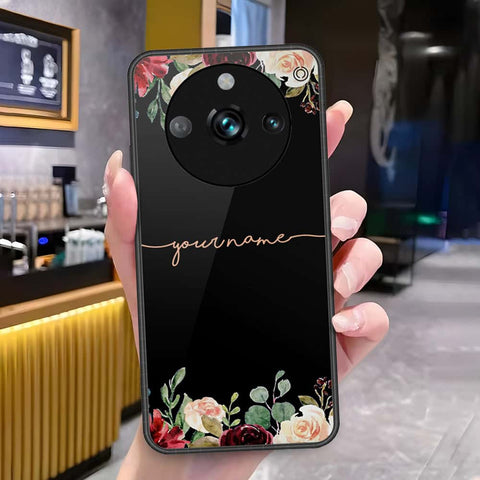 Realme 11 Pro Plus Cover - Onation Your Name Series - HQ Ultra Shine Premium Infinity Glass Soft Silicon Borders Case