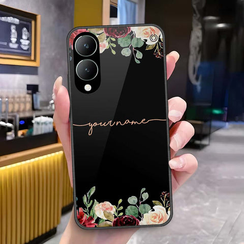 Vivo Y17s Cover - Onation Your Name Series - HQ Ultra Shine Premium Infinity Glass Soft Silicon Borders Case