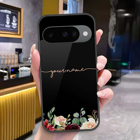 Google Pixel 10 Cover - Onation Your Name Series - HQ Ultra Shine Premium Infinity Glass Soft Silicon Borders Case