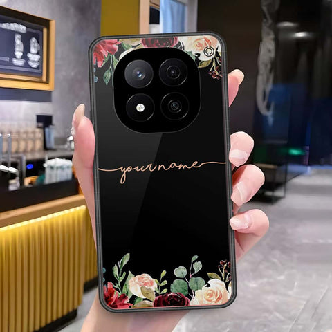 Xiaomi Poco X7 Cover - Onation Your Name Series - HQ Ultra Shine Premium Infinity Glass Soft Silicon Borders Case