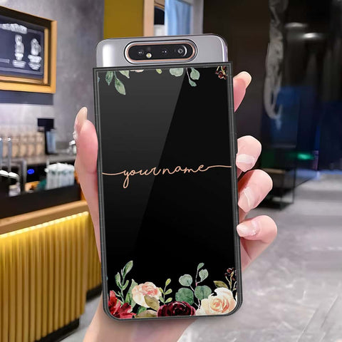 Samsung Galaxy A90 Cover - Onation Your Name Series3 - HQ Ultra Shine Premium Infinity Glass Soft Silicon Borders Case