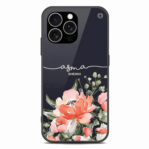 LG Q6 Cover - Onation Your Name Series - HQ Premium Shine Durable Shatterproof Case