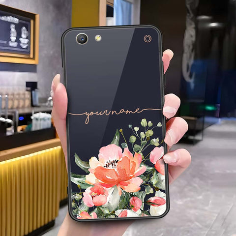 Oppo F1S Cover - Onation Your Name Series - HQ Ultra Shine Premium Infinity Glass Soft Silicon Borders Case