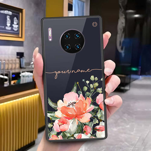 Huawei Mate 30 Pro Cover - Onaton Persian Rugs Series 3 - HQ Ultra Shine Premium Infinity Glass Soft Silicon Borders Case