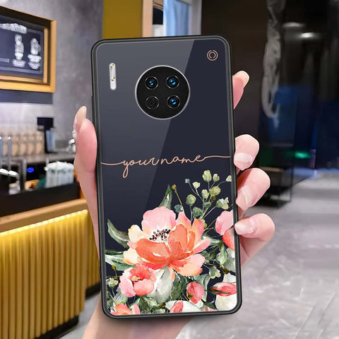 Huawei Mate 30 Cover - Onaton Persian Rugs Series 3 - HQ Ultra Shine Premium Infinity Glass Soft Silicon Borders Case