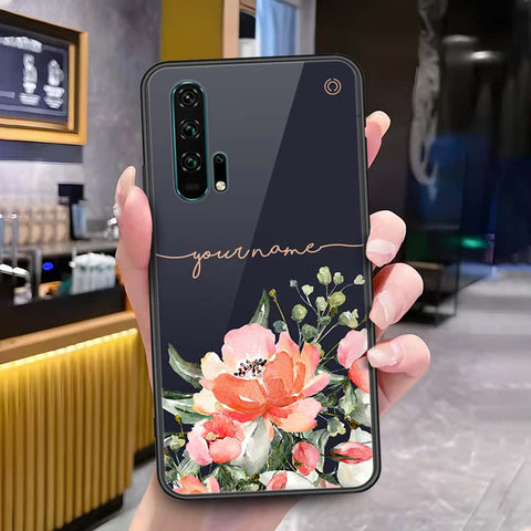 Honor 20 Pro Cover - Onaton Persian Rugs Series 3 - HQ Ultra Shine Premium Infinity Glass Soft Silicon Borders Case