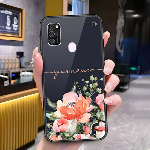 Samsung Galaxy M21 Cover - Onaton Persian Rugs Series 3 - HQ Ultra Shine Premium Infinity Glass Soft Silicon Borders Case