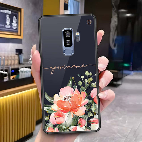 Samsung Galaxy S9 Plus Cover - Onaton Persian Rugs Series 3 - HQ Ultra Shine Premium Infinity Glass Soft Silicon Borders Case
